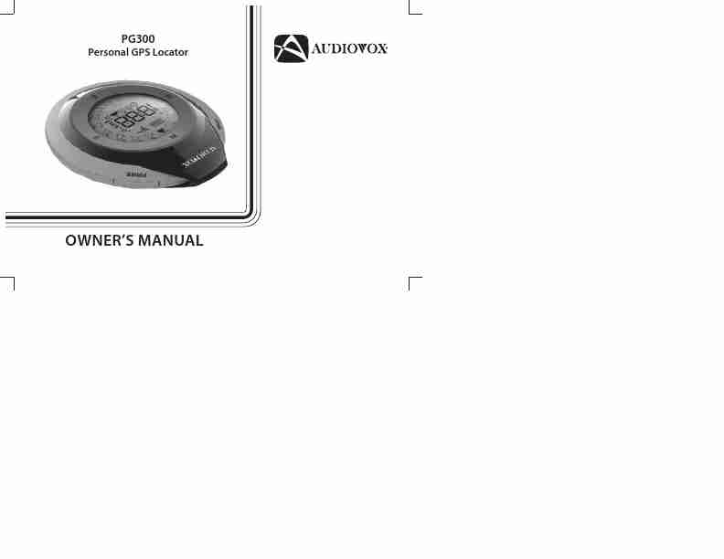 Audiovox GPS Receiver PG300-page_pdf